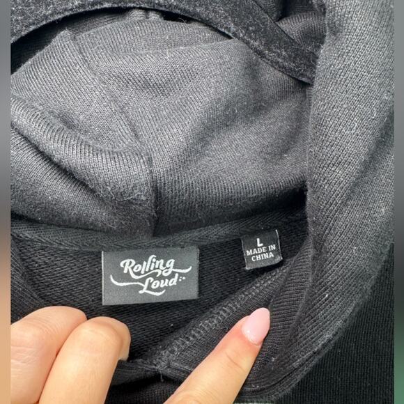 Rolling Loud Racing 22 RL FORMULA HOODED SWEATSHIRT Size Large - Picture 4 of 6